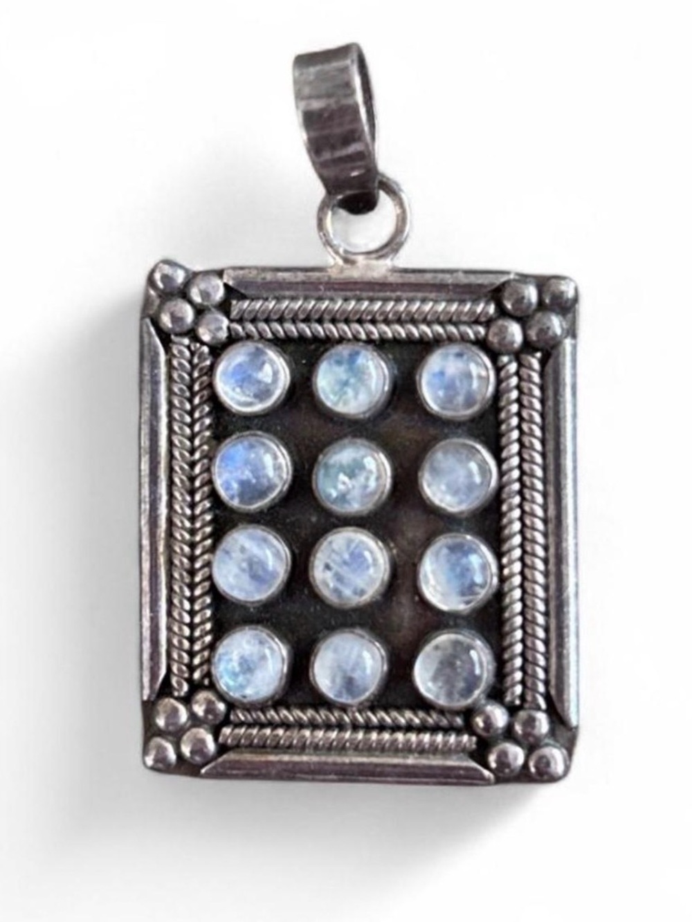 STERLING SILVER 925 MOON STONE PENDANT
